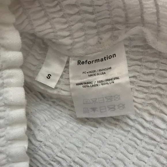 Reformation Heaven Top white - Picture 8 of 10